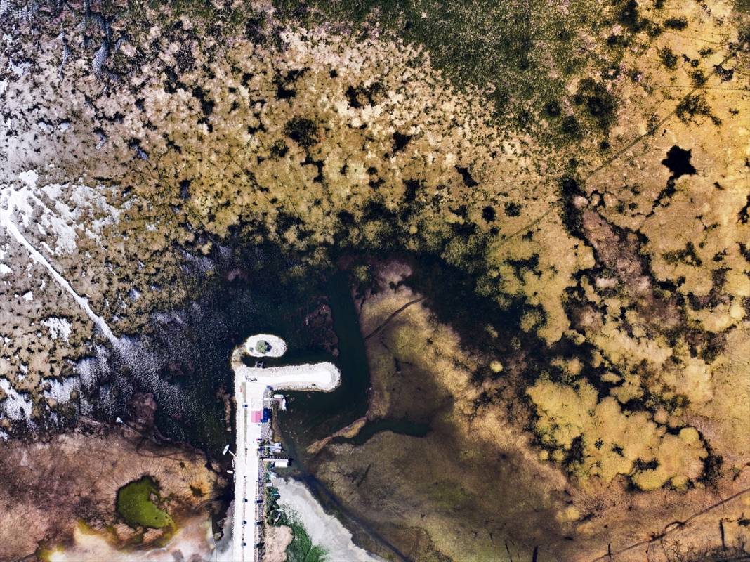 Konya'da kuraklığın etkisiyle su kaynakları dip seviyeleri gördü 29