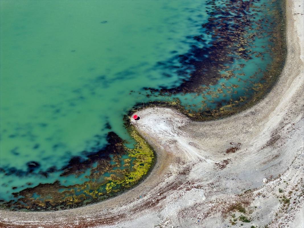 Konya'da kuraklığın etkisiyle su kaynakları dip seviyeleri gördü 9