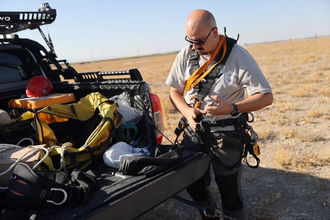 Konya'da dağcılar obruk tehlikesine dikkat çekti 12