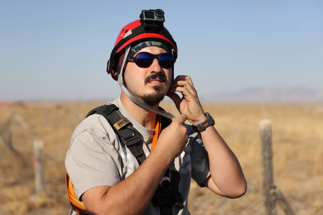 Konya'da dağcılar obruk tehlikesine dikkat çekti 14