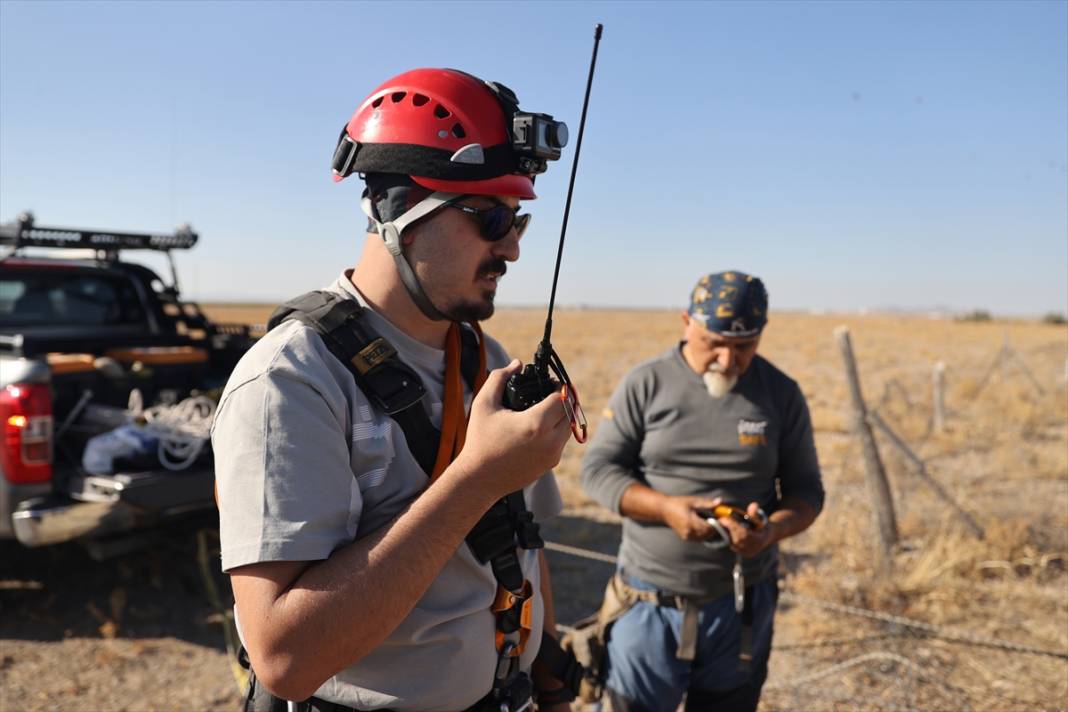 Konya'da dağcılar obruk tehlikesine dikkat çekti 16