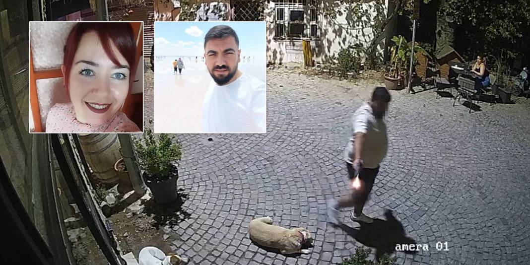 2 kişinin öldüğü eski sevgili dehşetinin görüntüleri ortaya çıktı 5