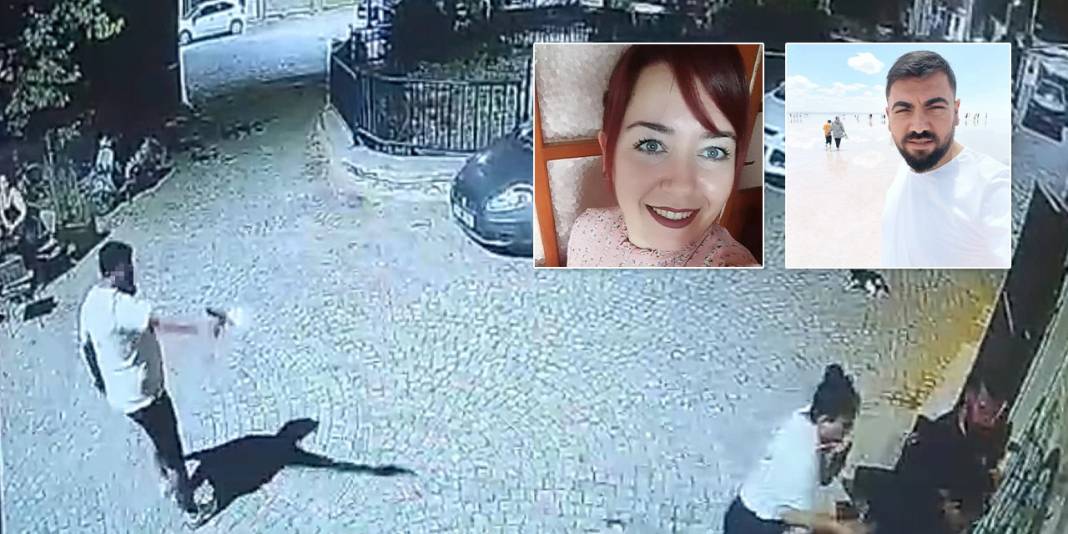 2 kişinin öldüğü eski sevgili dehşetinin görüntüleri ortaya çıktı 6