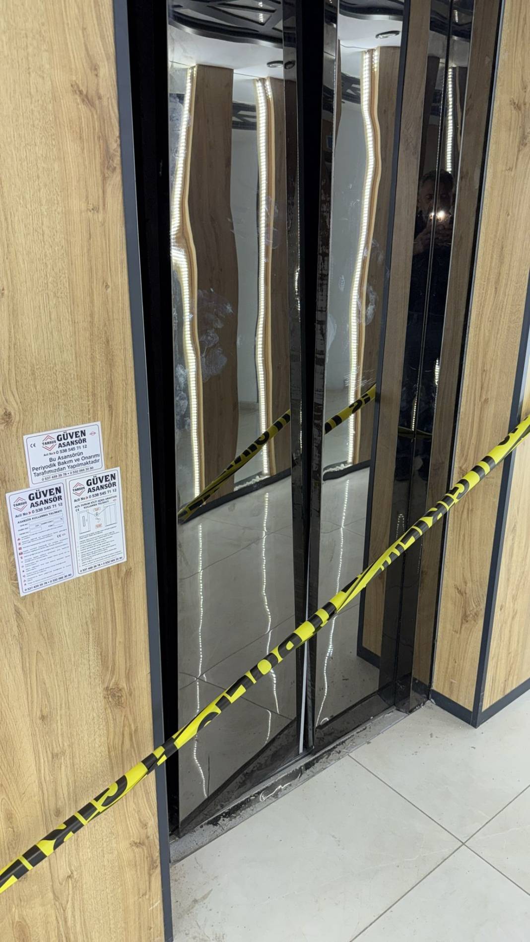 Halatı kopan asansör aşağı düştü! Genç anne hayatını kaybetti 3