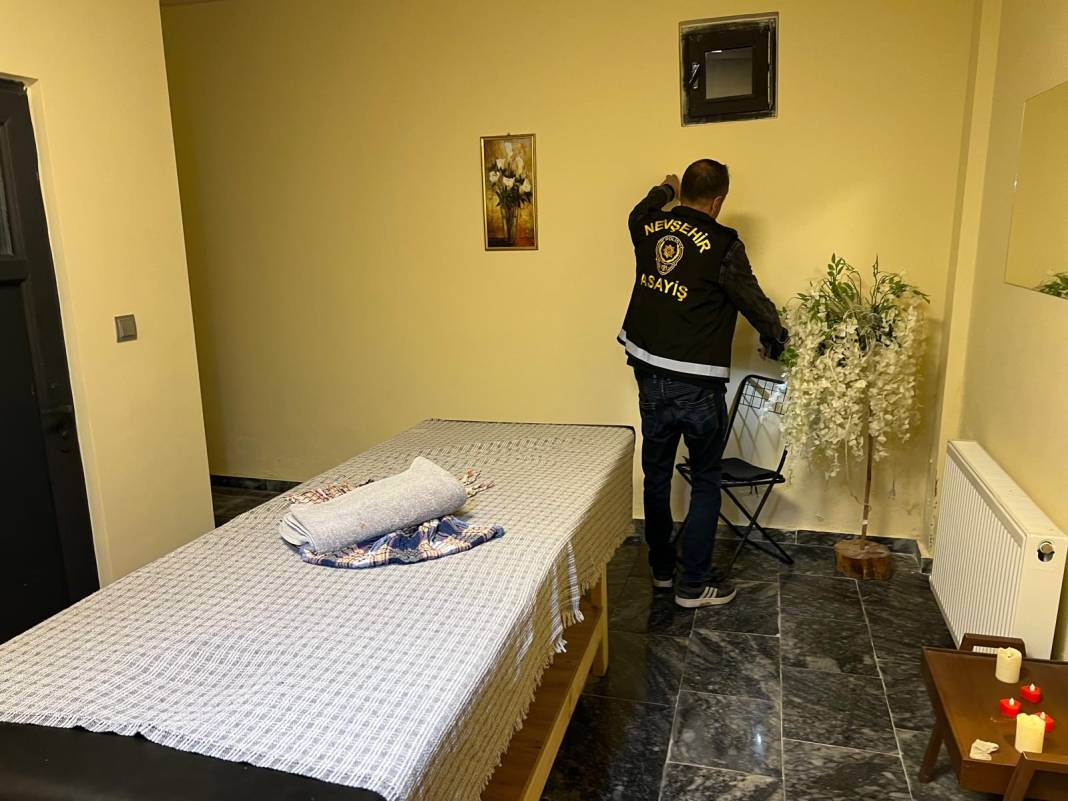 Nevşehir’de o masaj salonuna fuhuş operasyonu 1