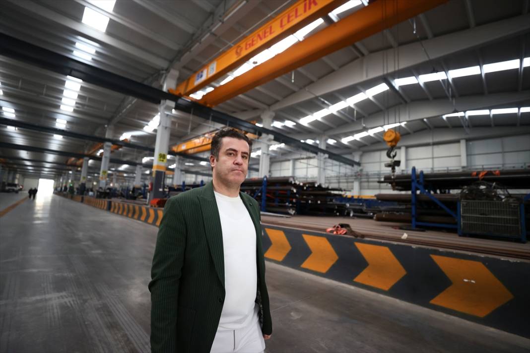 Konyalı sanayiciler fabrikada açılan toprak tenis kortta ter döküyor 2