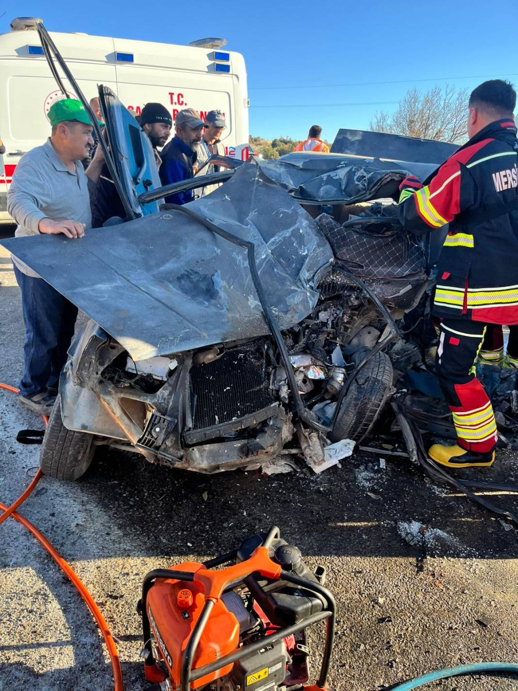 Mersin'de 3 işçiye mezar olan kaza! Kimlikleri belli oldu 3