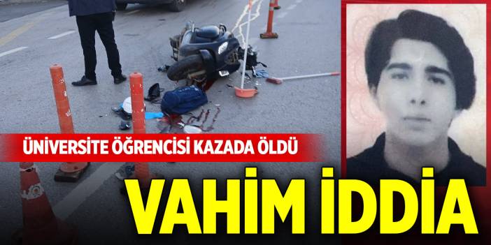 Ambulansın çarptığı üniversite öğrencisi, öldü... Kazayla ilgili vahim iddia
