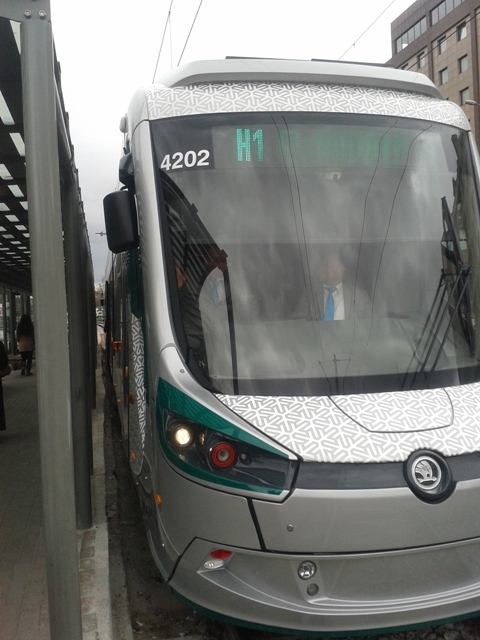 Konya'ya gelen yeni tramvay yolcu taşımaya başladı 37