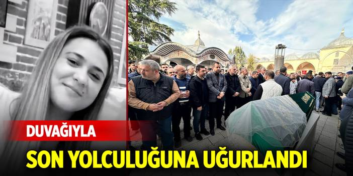 Genç kız duvağıyla son yolculuğuna uğurlandı