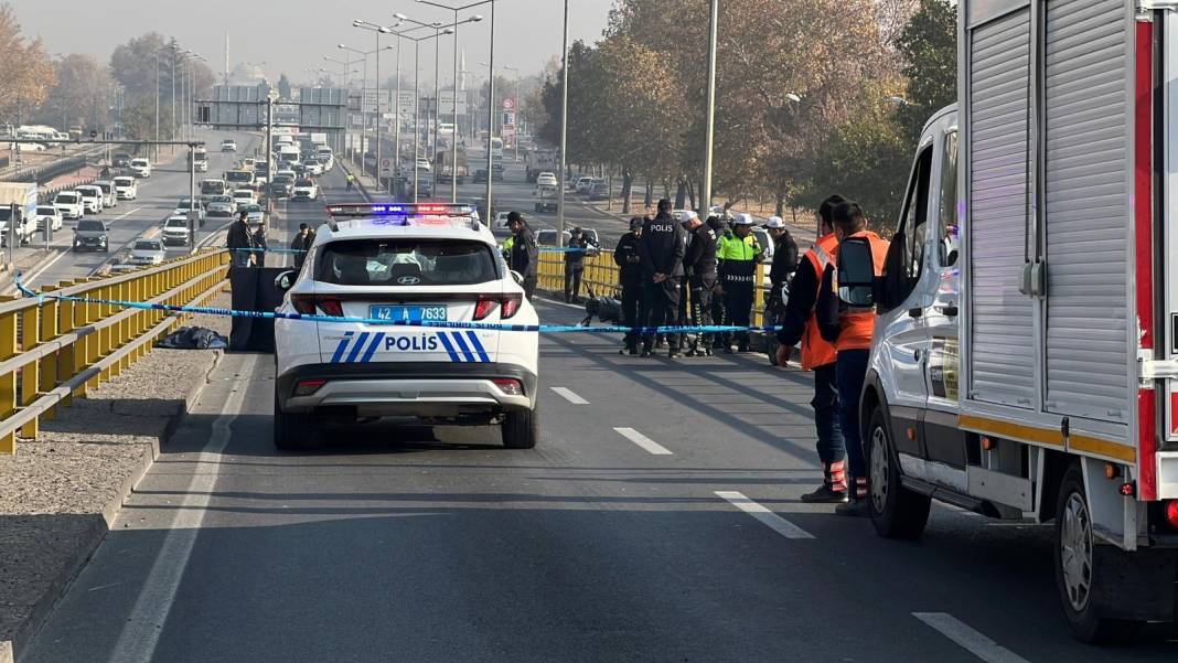 Konya merkezdeki kazada gencin kimliği belli oldu 3