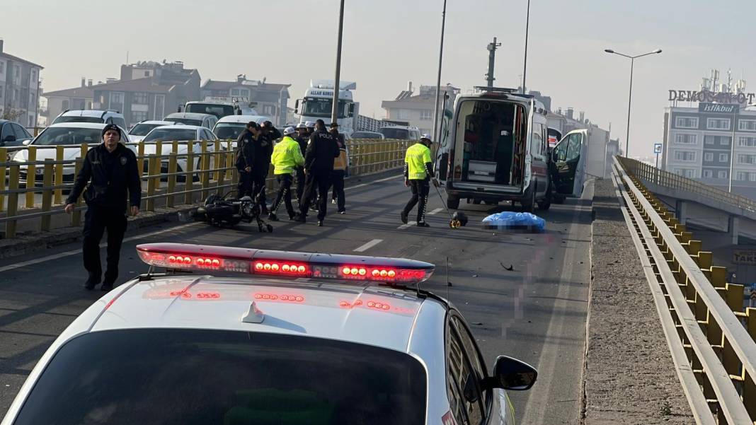 Konya merkezdeki kazada gencin kimliği belli oldu 5