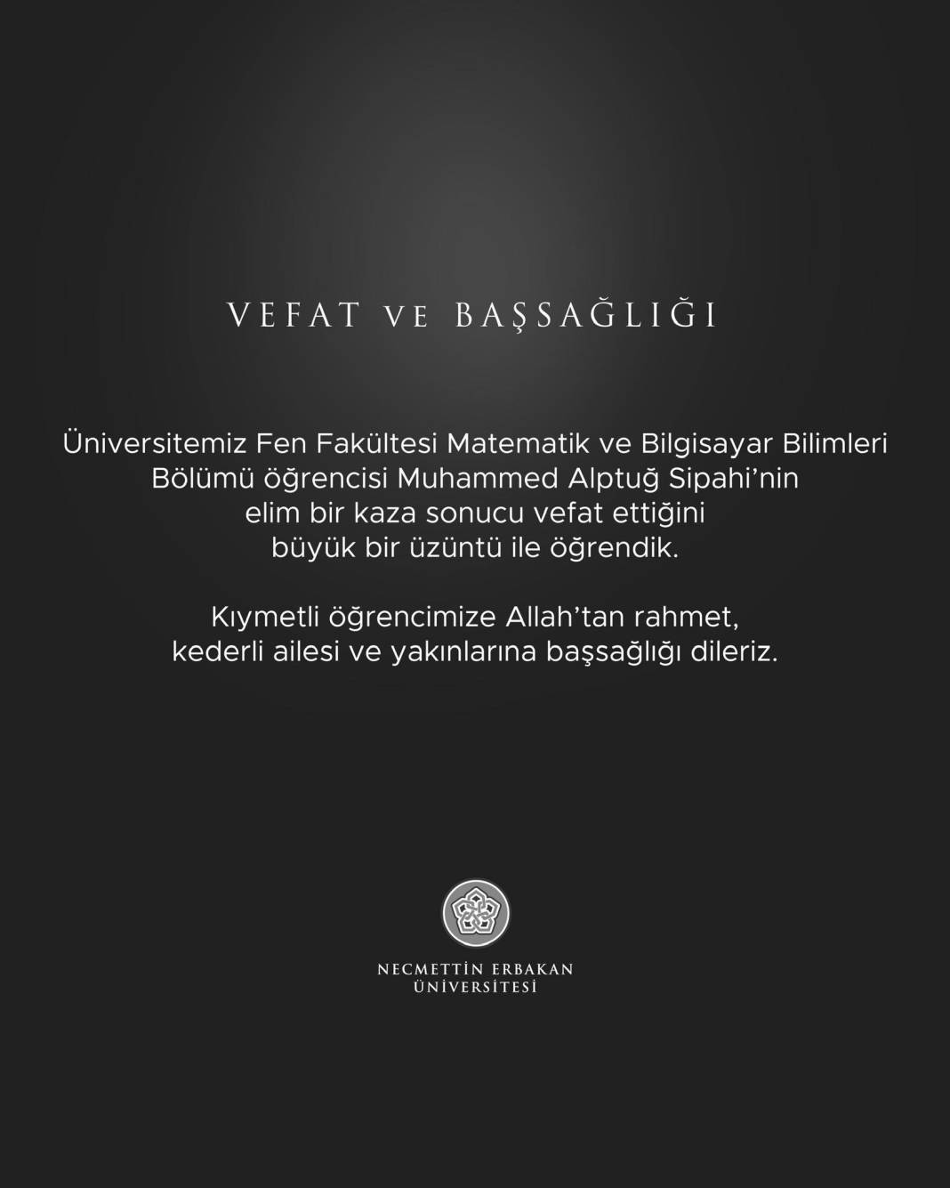 Konya merkezdeki kazada gencin kimliği belli oldu 8