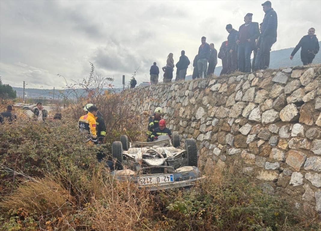 Konya'daki sürücü feci şekilde can verdi! Kimliği belli oldu 2