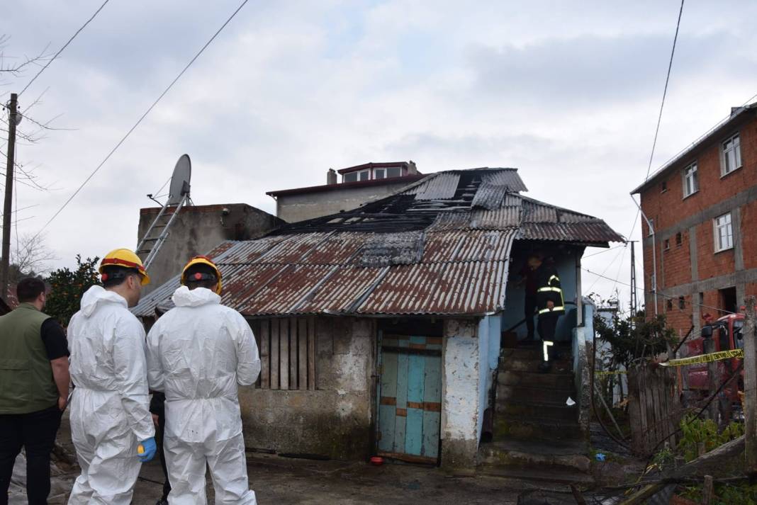Giresun'da acı ölüm! Yanarak can verdi 2