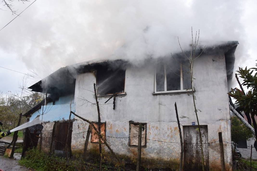 Giresun'da acı ölüm! Yanarak can verdi 3