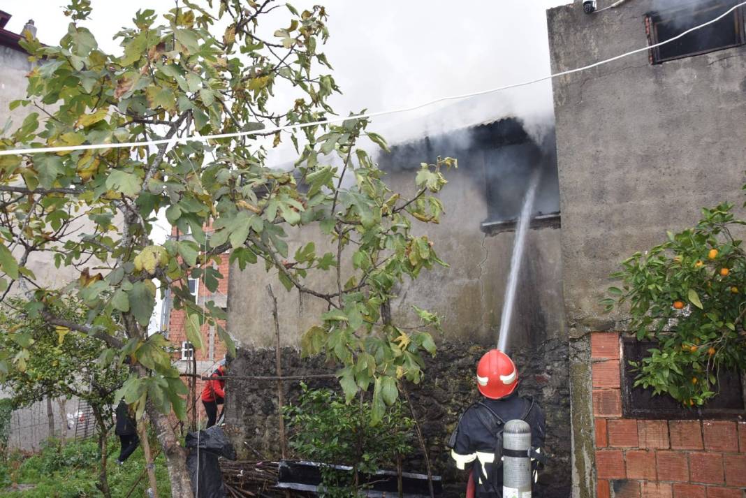 Giresun'da acı ölüm! Yanarak can verdi 4