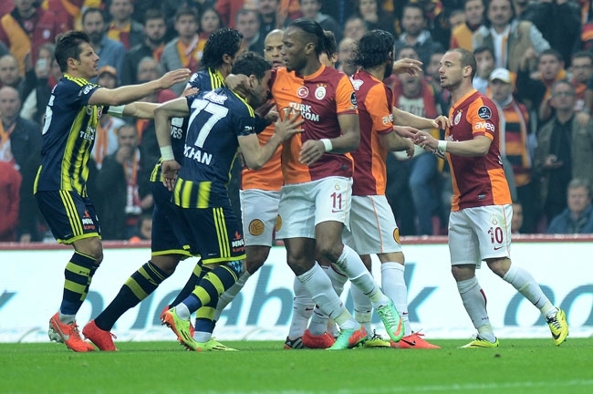 Derbinin galibi Galatasaray 9