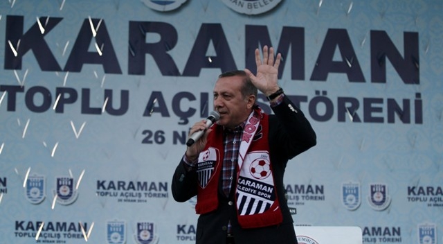 Başbakan Erdoğan, Karaman'da 16