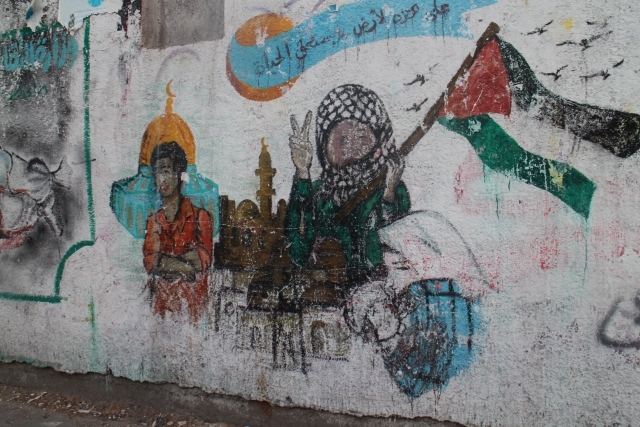 Gazze duvarları Filistin'i anlatıyor 12