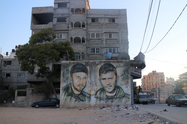 Gazze duvarları Filistin'i anlatıyor 2