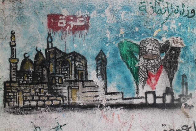 Gazze duvarları Filistin'i anlatıyor 8