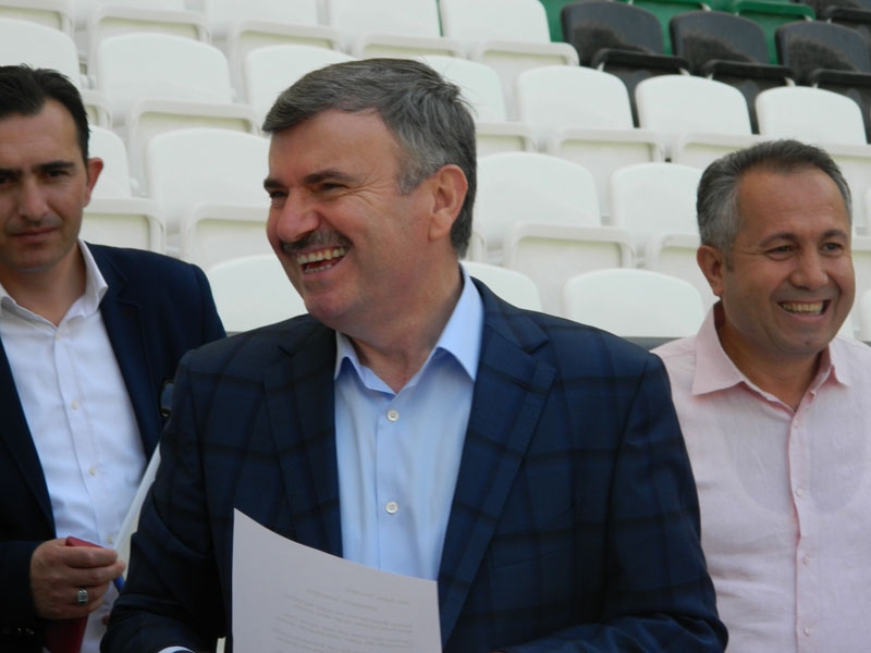Torku Konyaspor'un yeni stadyumu basına tanıtıldı 7