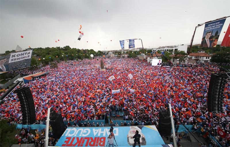 Başbakan Ahmet Davutoğlu Konya'da 13