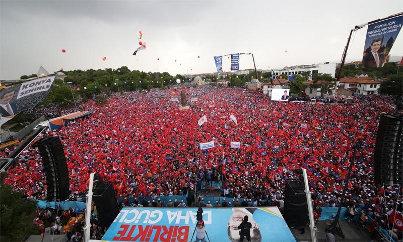 Başbakan Ahmet Davutoğlu Konya'da 15