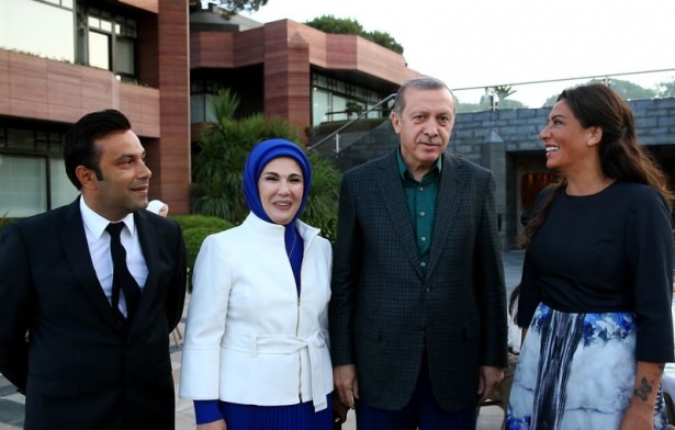 Erdoğan sporcu ve sanatçılarla buluştu 13