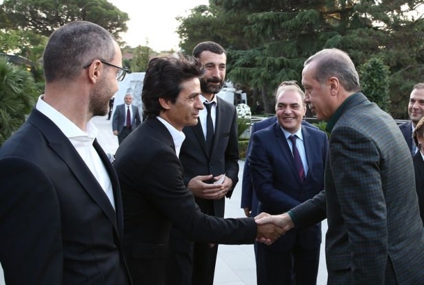 Erdoğan sporcu ve sanatçılarla buluştu 2