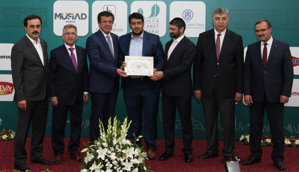 Bakan Nihat Zeybekçi'den Konyalı firmalara ödül 14