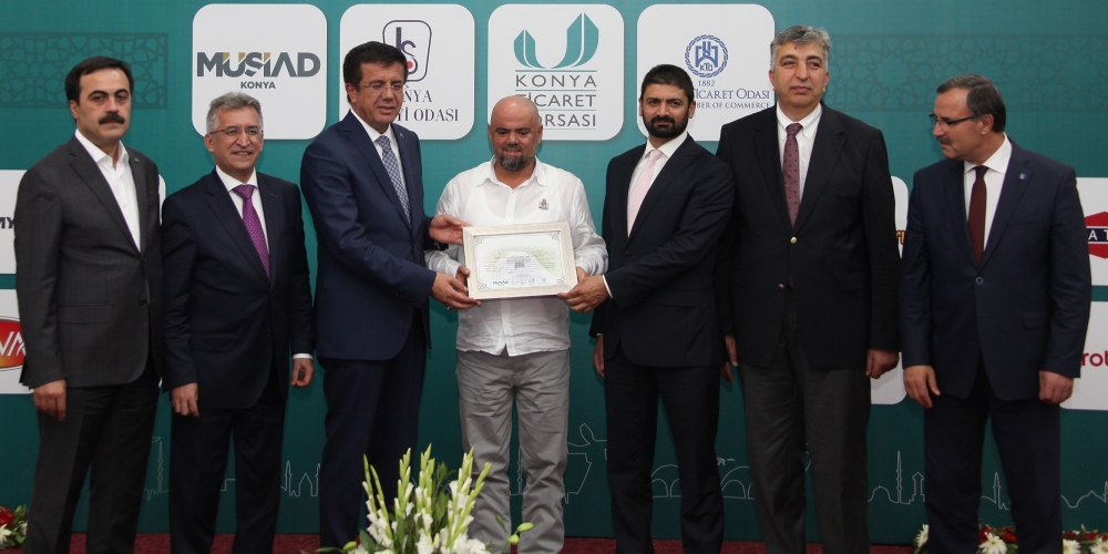 Bakan Nihat Zeybekçi'den Konyalı firmalara ödül 18