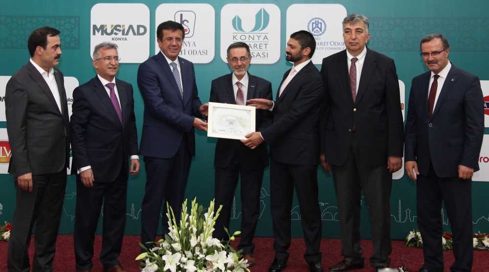 Bakan Nihat Zeybekçi'den Konyalı firmalara ödül 25
