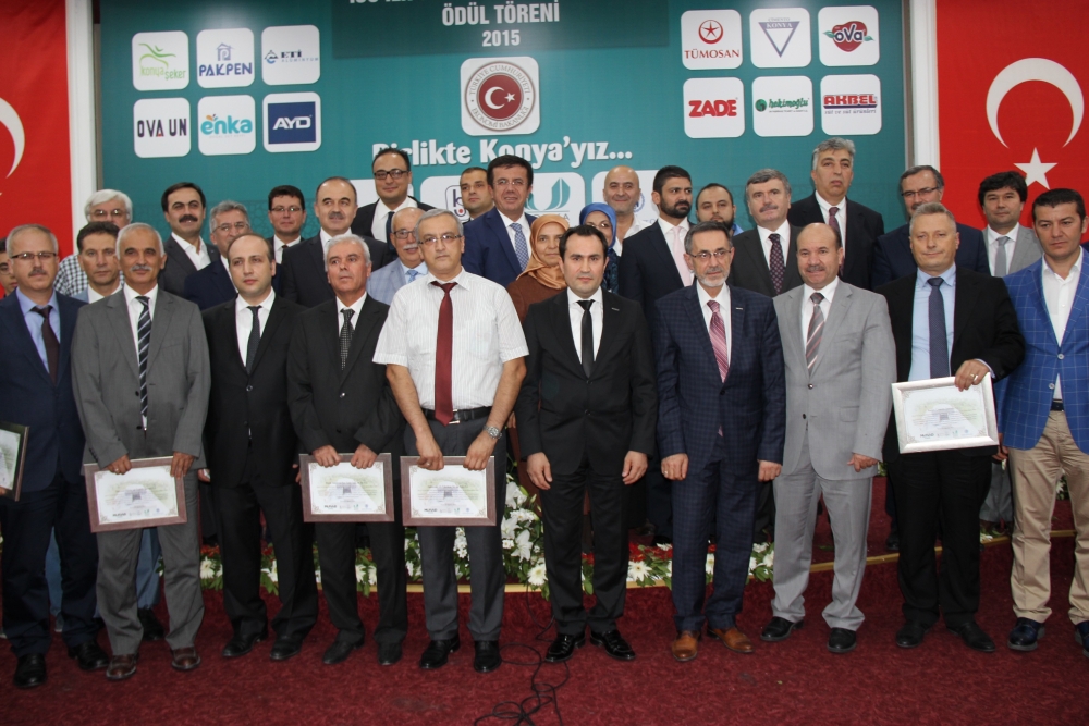 Bakan Nihat Zeybekçi'den Konyalı firmalara ödül 7