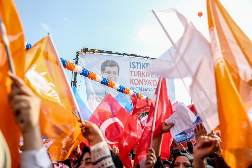 AK Parti'nin Konya mitinginden kareler 1