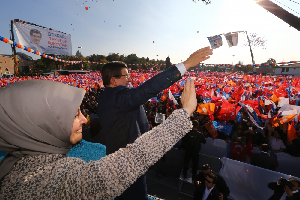 AK Parti'nin Konya mitinginden kareler 17