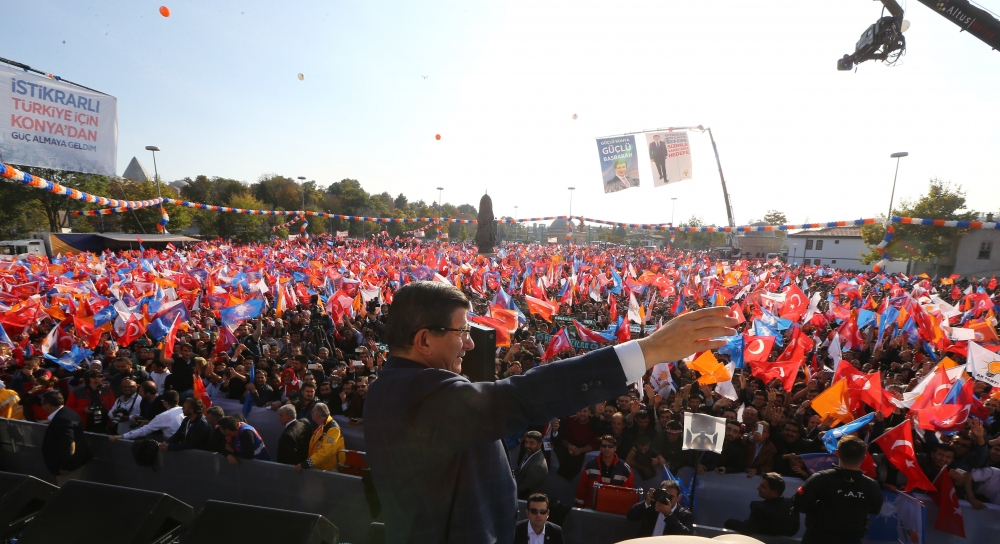 AK Parti'nin Konya mitinginden kareler 20