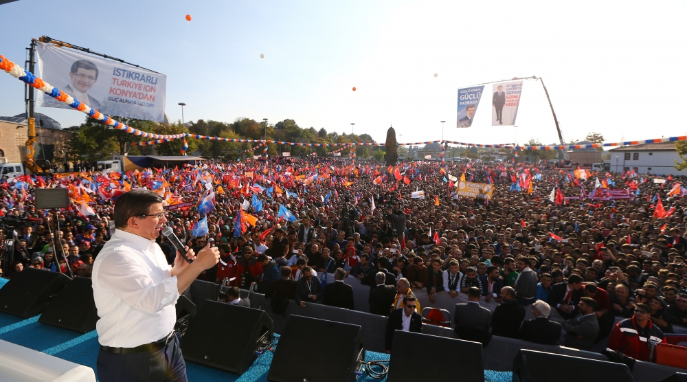 AK Parti'nin Konya mitinginden kareler 21