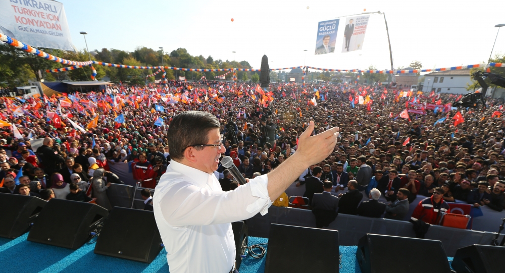 AK Parti'nin Konya mitinginden kareler 22