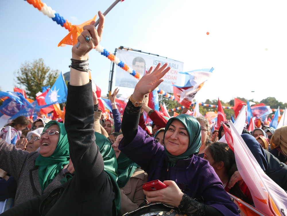 AK Parti'nin Konya mitinginden kareler 3