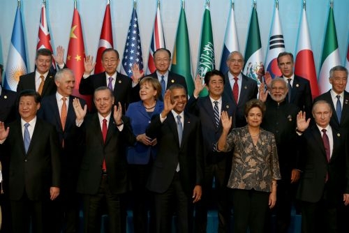 G20 Liderler Zirvesi'nin aile fotoğrafı 2