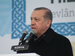 Cumhurbaşkanı Erdoğan Konya'da konuştu