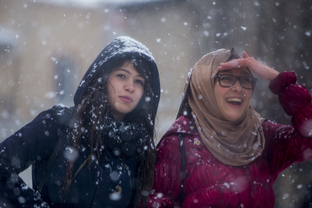 Konya'da kar yağışı 13