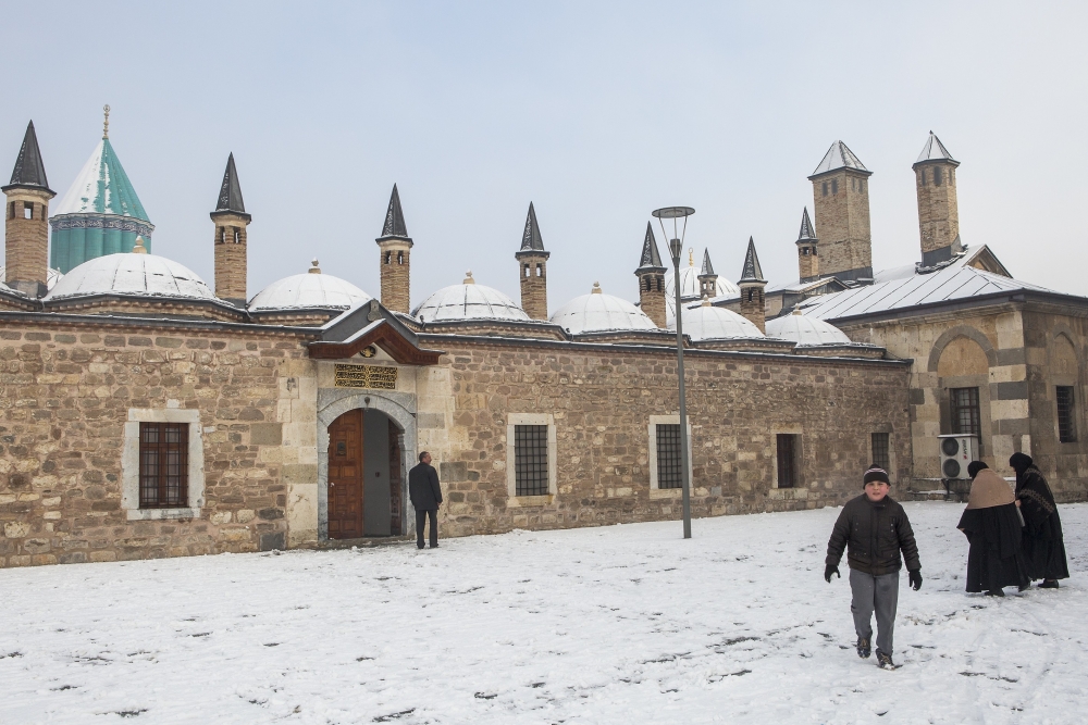 Konya'da kar yağışı 7