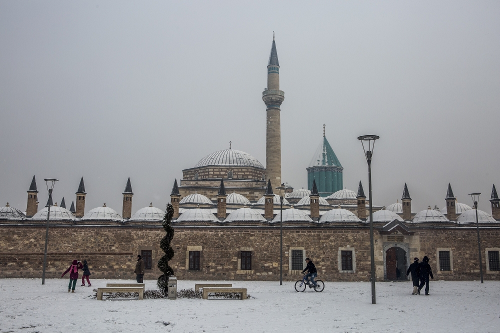 Konya'da kar yağışı 8