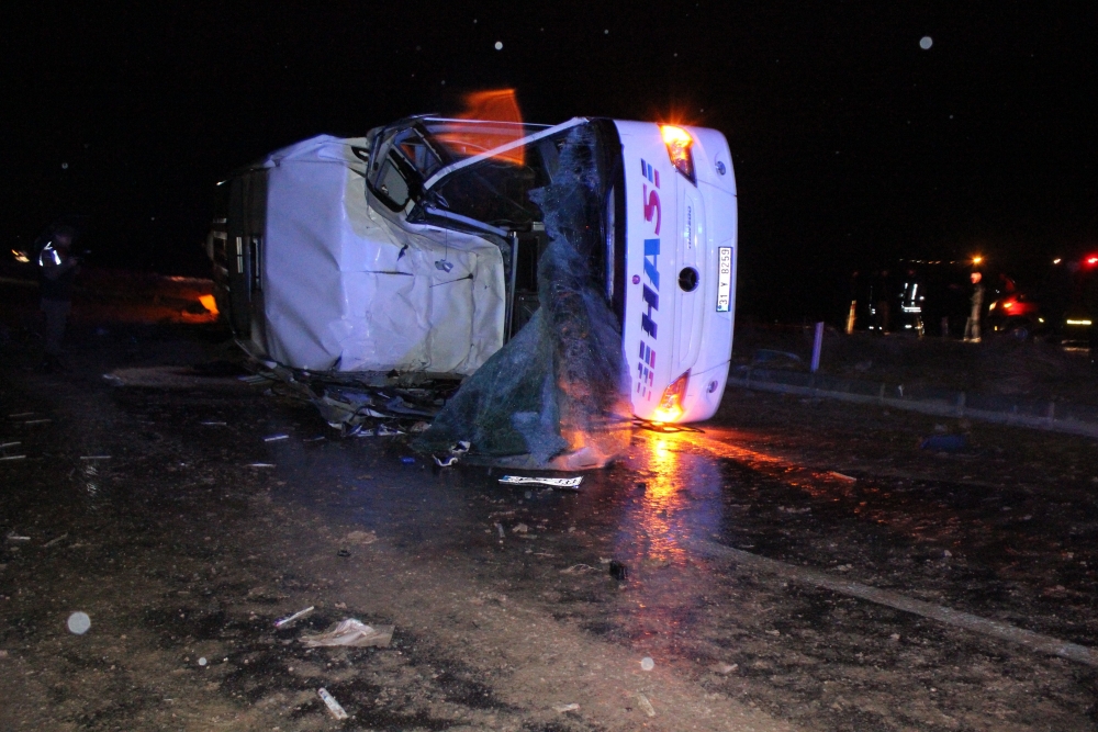 Konya'da trafik kazası: 6 ölü 2