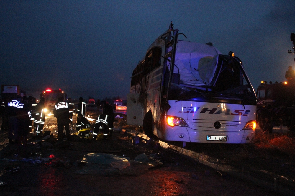 Konya'da trafik kazası: 6 ölü 3