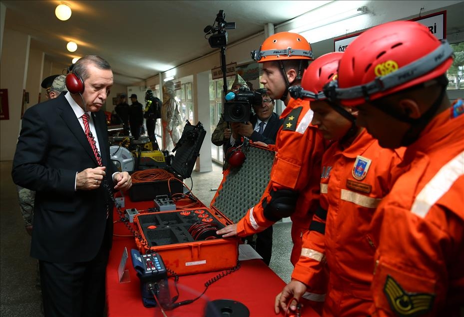 Cumhurbaşkanı Erdoğan'dan güvenlik güçlerine ziyaret 10