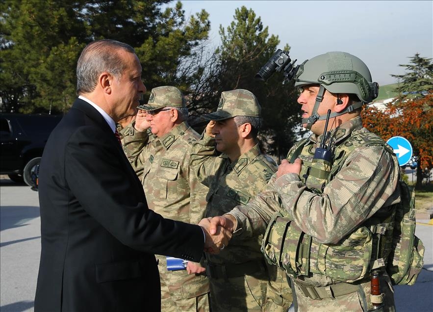 Cumhurbaşkanı Erdoğan'dan güvenlik güçlerine ziyaret 4